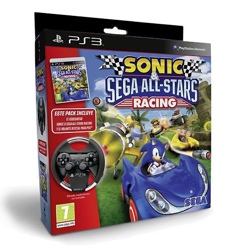 Sonic  Sega All-stars Racing   Volante Ps3